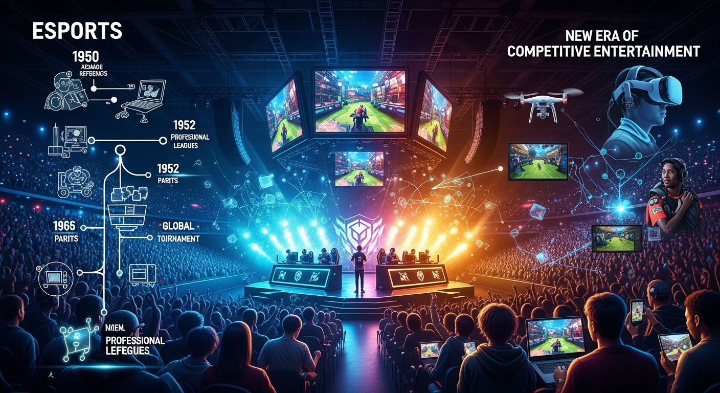 Esports: The Rise of Digital Competition and Global Gaming Culture